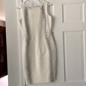 White/cream Calvin Klein dress